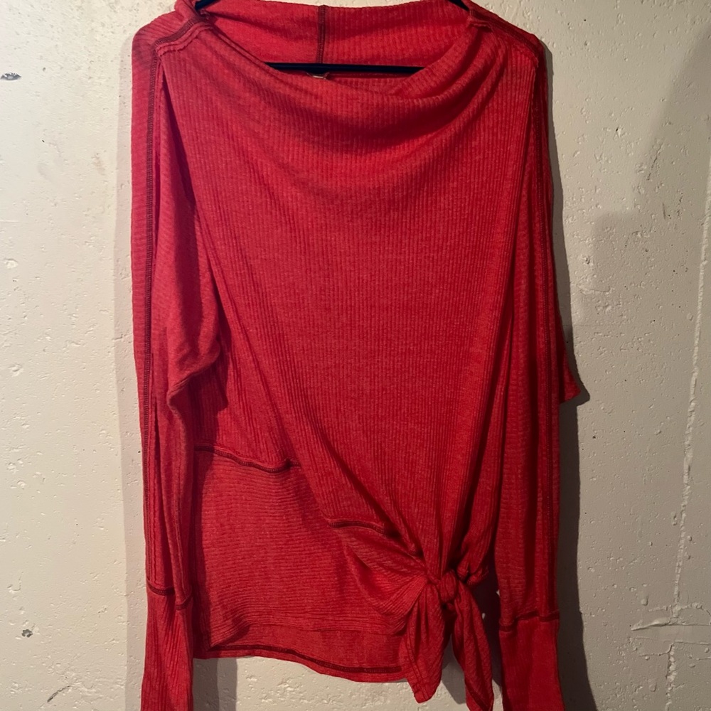 Free people red tunic